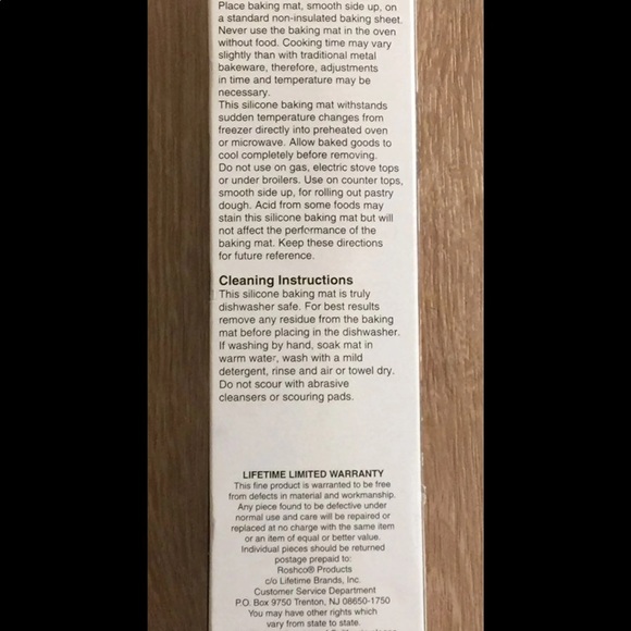 Baking Mat Silicone - Picture 2 of 3